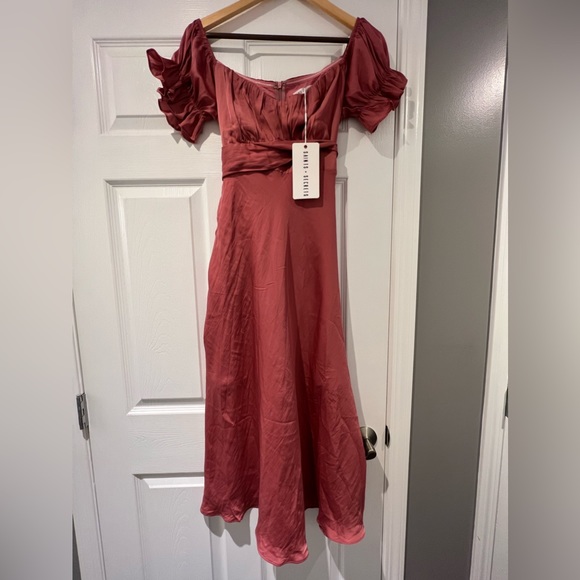 NWT 🌸 Billy J Boutique - Francis Dress Rose - Picture 5 of 9